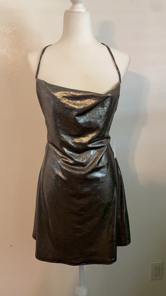 Metallic dress